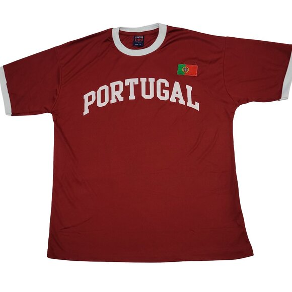 Portugal Soccer Blank Jersey - Picture 1 of 5
